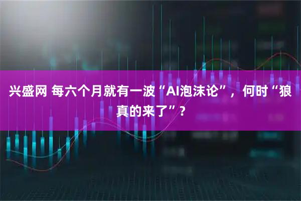兴盛网 每六个月就有一波“AI泡沫论”，何时“狼真的来了”？